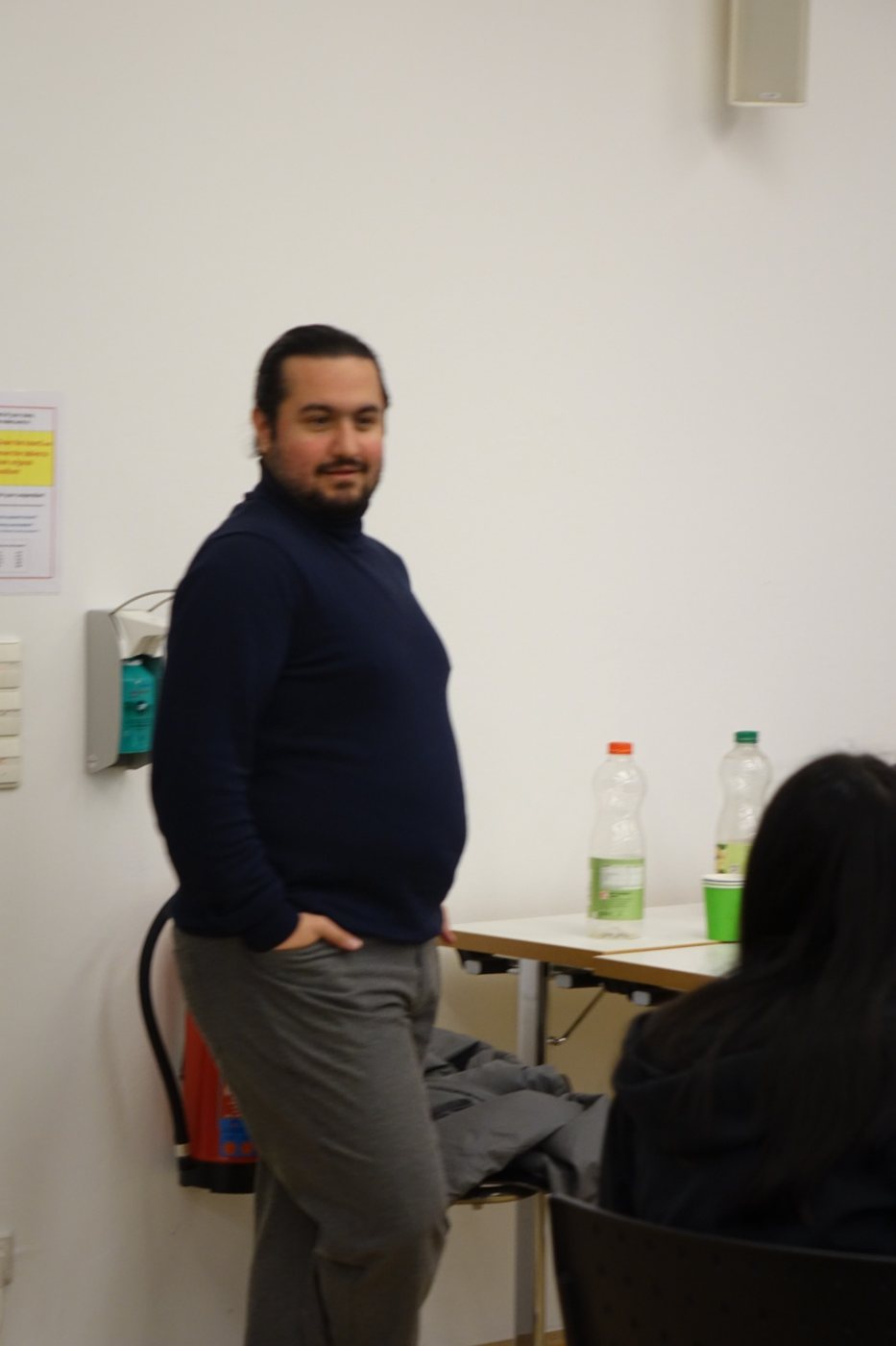 Moments from the Math Society information session