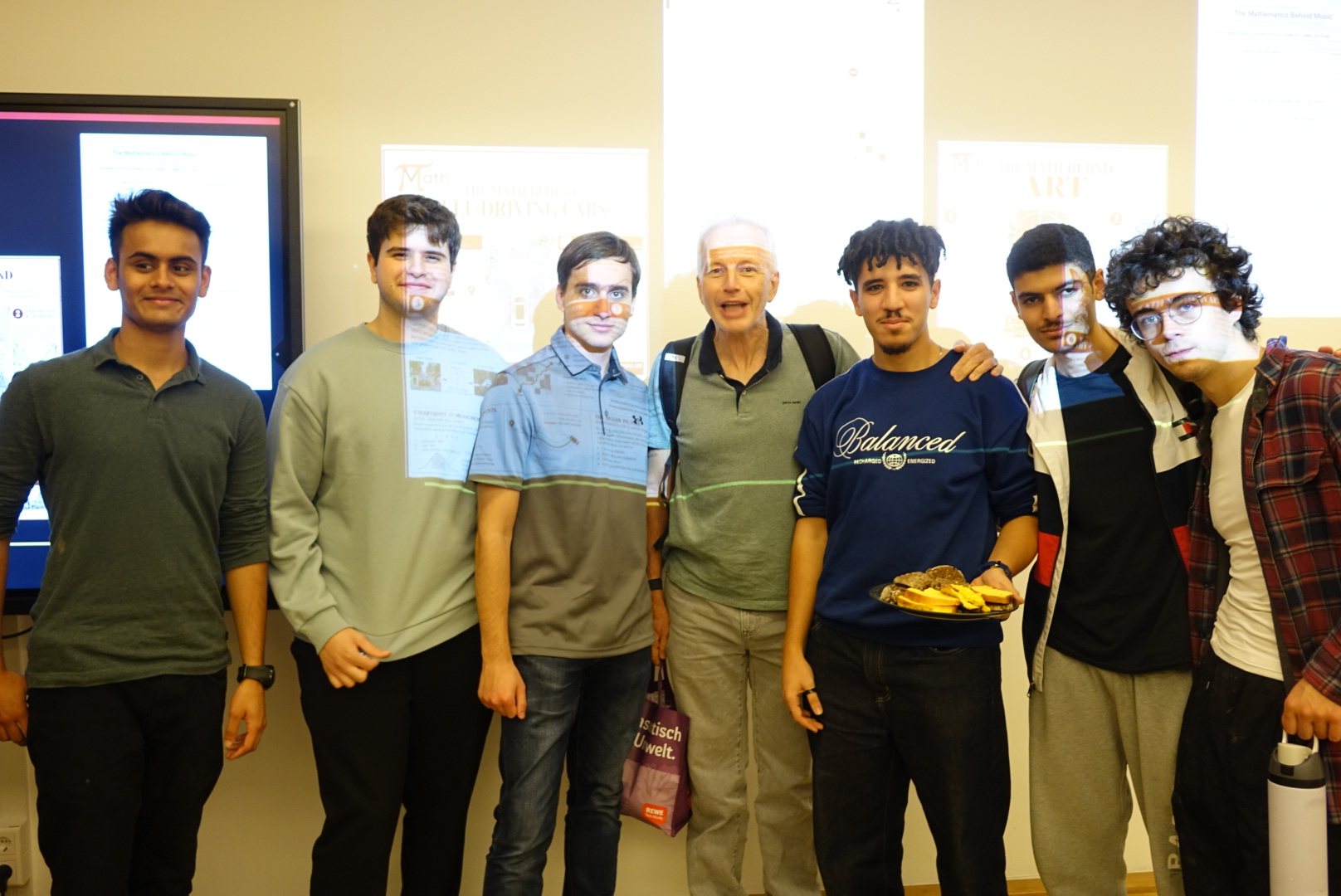 Moments from the Math Society information session