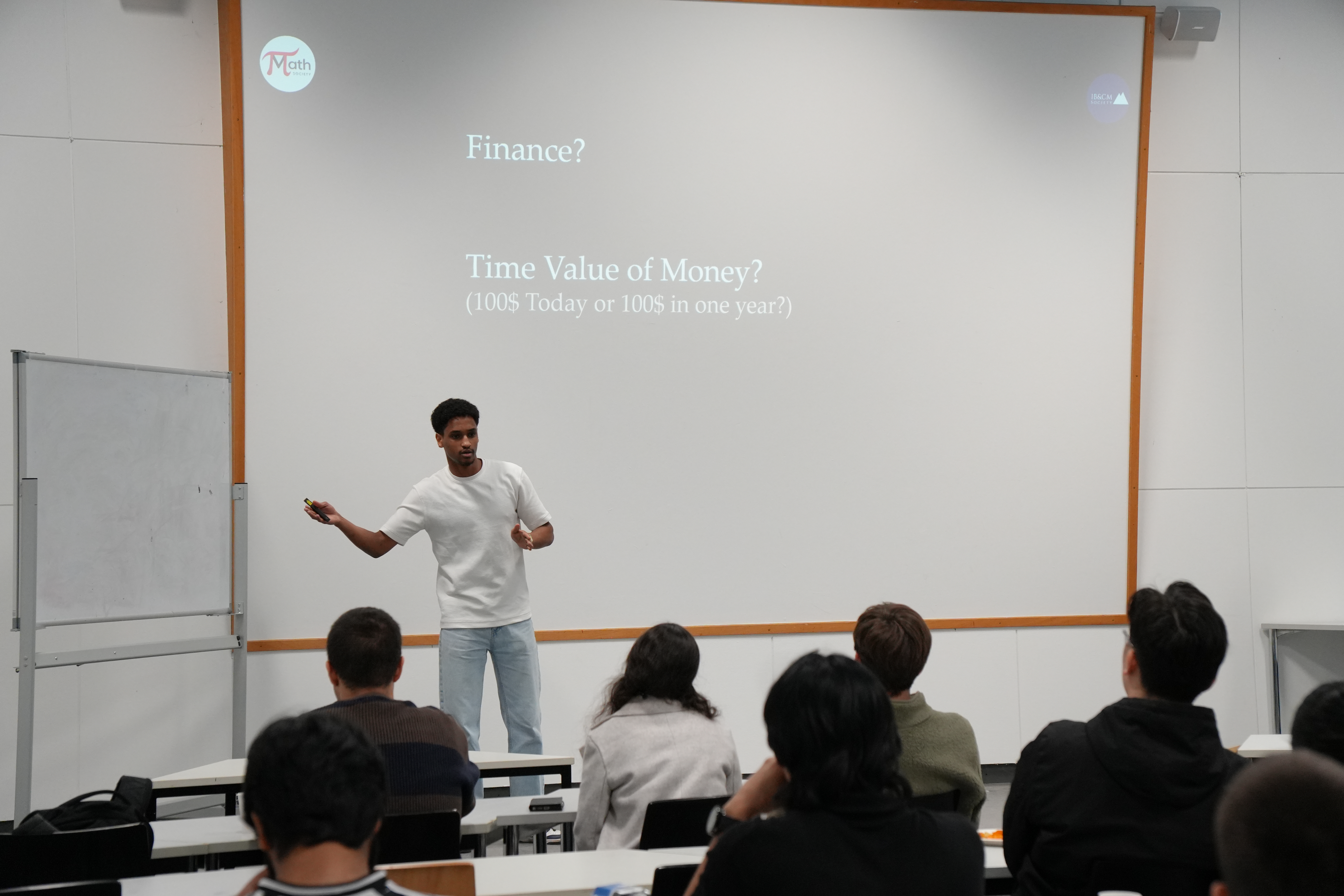 Eyosiyas presenting