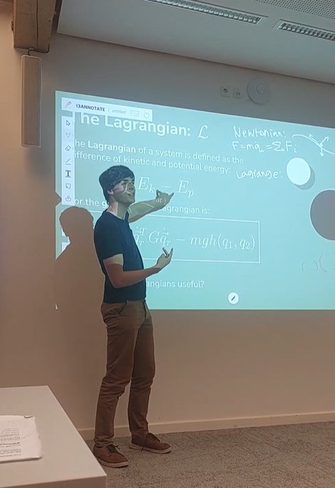 Noah Horne on Lagrangian mechanics